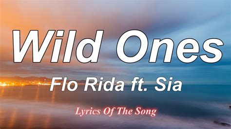 Flo Rida - Wild Ones ft Sia (Lyrics) - YouTube