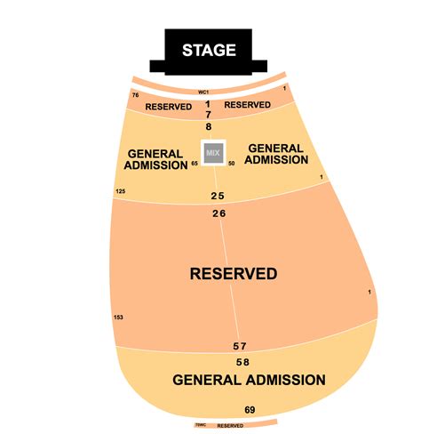 Red Rocks Amphitheatre Seating Chart | Two Birds Home