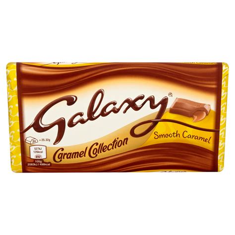 Galaxy Caramel Chocolate Bar 135g | Single Chocolate Bars & Bags ...