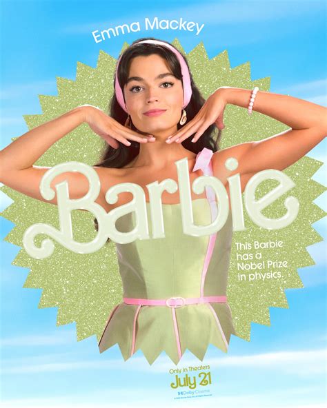 Cast Of Barbie 2024 Posters - Lola Sibbie