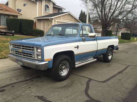 1986 CHEVROLET SILVERADO C20 3/4 TON 2500 SERIES PICK UP- C10 C20 K5 ...