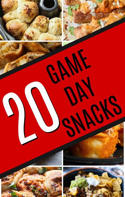 20 Game Day Snack Ideas and Recipes | Savory Snack Ideas