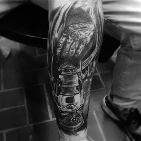 40 Coal Mining Tattoos For Men - Miner Design Ideas