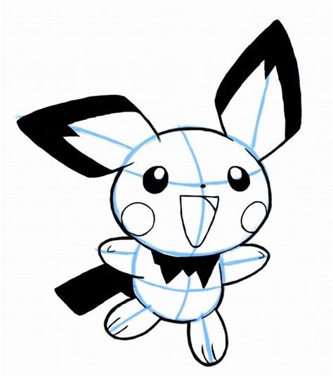 How To Draw Pichu Pokemon If you love this character and want to draw ...