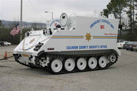 Police Tanks and Armored Personnel Carriers Are Strangely Beautiful