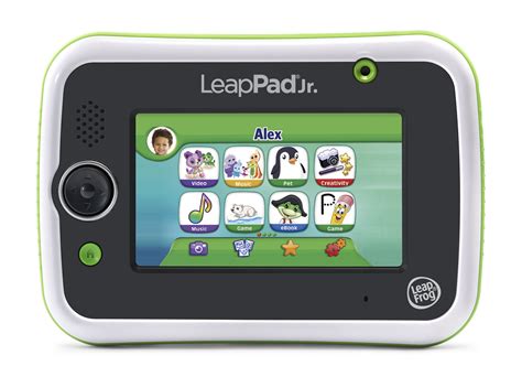 LeapFrog LeapPad Jr. Kid-Friendly Tablet Packed With Learning Games and ...