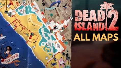 HOW BIG ARE THE MAPS in Dead Island 2? Run Across All Maps - YouTube