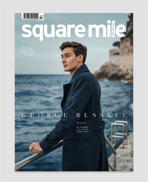 SQUARE MILE Magazine Magazine 2023 George Russell Forumla 1 F1 (Pre-Or ...