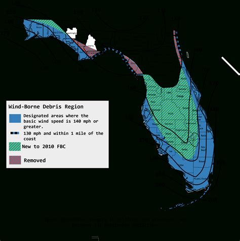 Florida Wind Zone Map 2017 - Printable Maps