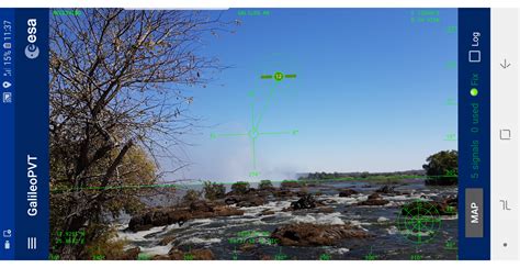 ESA - Satellite over Victoria Falls