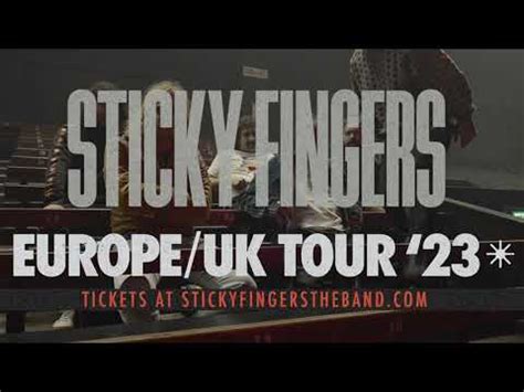 Sticky Fingers - Europe Tour '23 Interview - YouTube