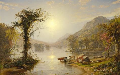 Jasper Francis Cropsey | Hudson River School painter | Tutt'Art ...