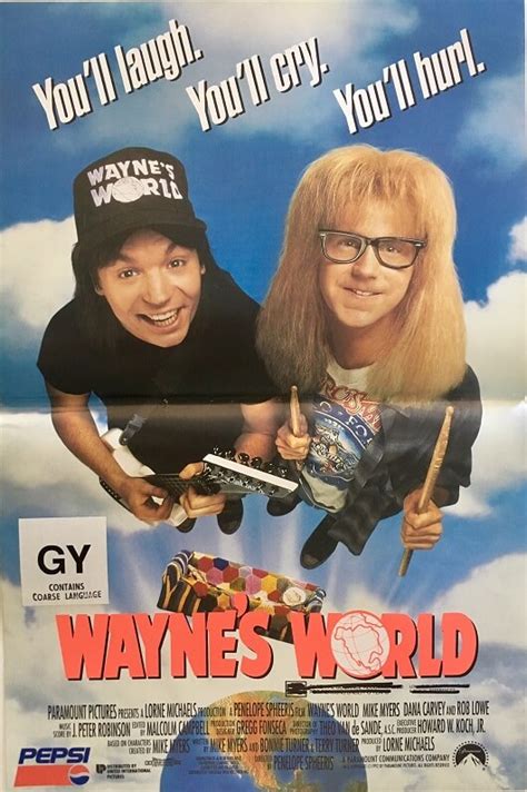 Wayne’s World : The Film Poster Gallery