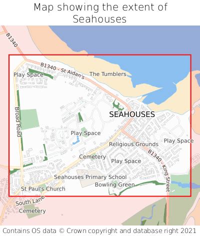 Where is Seahouses? Seahouses on a map