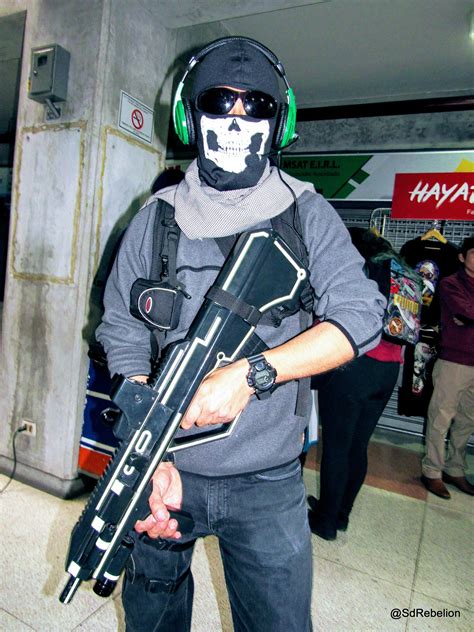 Simon "Ghost" Riley #cosplay Call of Duty | Eventos