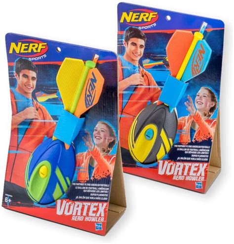 NERF Vortex Mega Football Aero Howler – Assorted Colours – Brand Zeeno