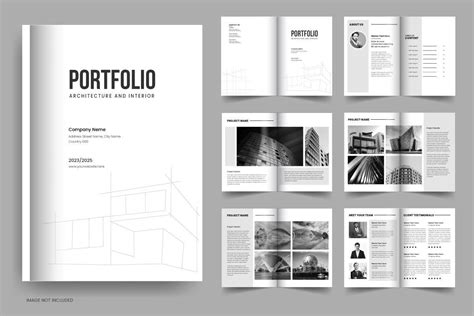 Architecture Portfolio Interior Portfolio Design Portfolio Template ...