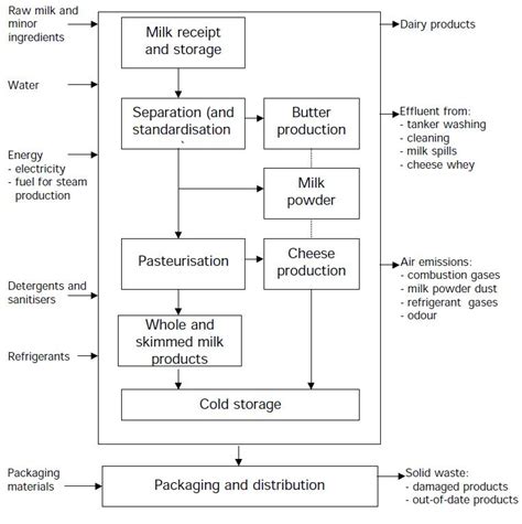 Cow Milk Production Process