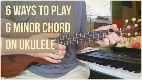 G Minor Chord Ukulele - Sheet and Chords Collection