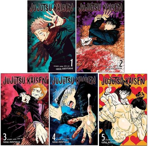 Jujutsu Kaisen Manga Set, Vol. 1-10, jjk manga - okgo.net