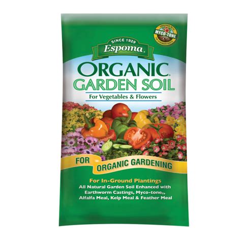 Get Espoma Organic Garden Soil for Vegetables & Flowers, 1 cubic foot ...