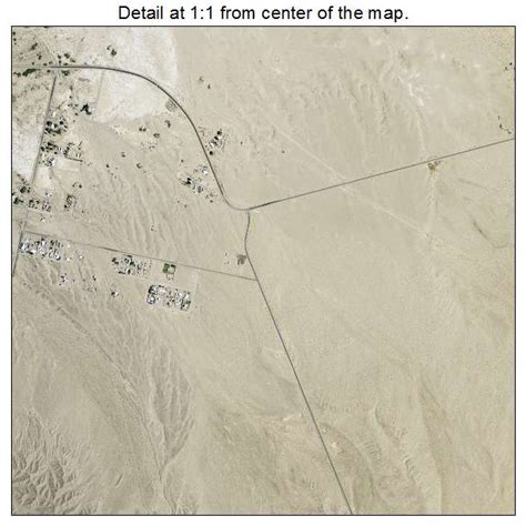 Aerial Photography Map of Tecopa, CA California