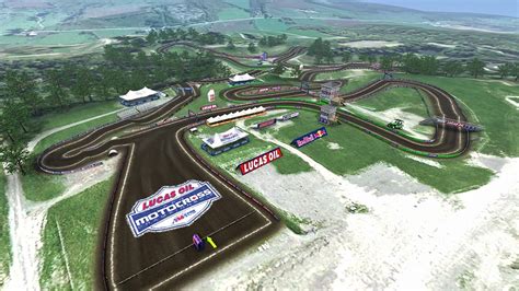 Unadilla Motocross Animated Track Map - YouTube