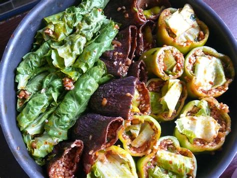 istanbuldoll: Turkish food : Dolma - with dried eggplants stuffed