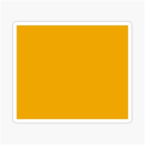 "orange-yellow color" Sticker for Sale by ViviennePoet | Redbubble