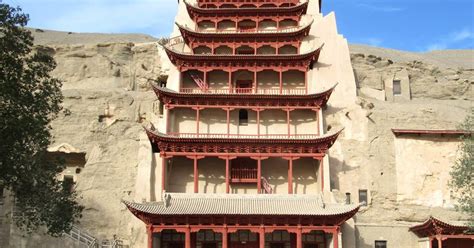 Mogao Caves in Ch'ien-fo-tung