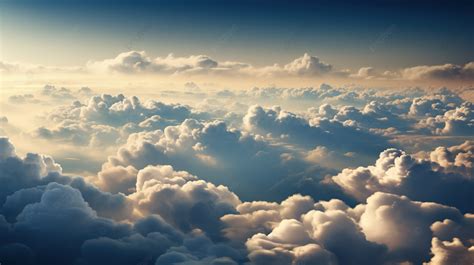 View Of Clouds From An Open Top Plane Background, Sky Picture Hd, Hd ...