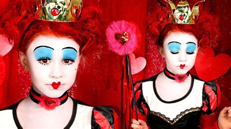 Alice in Wonderland: Red Queen of Hearts Makeup and Costume - YouTube