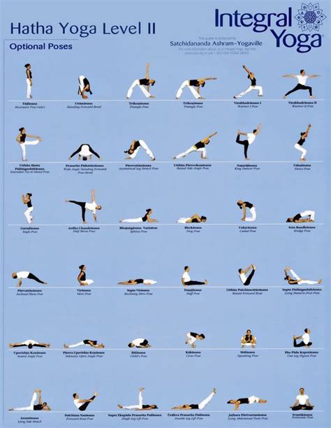 Yoga Poses Chart, Hatha Yoga Poses, Bikram Yoga, Ashtanga Yoga, Yoga ...