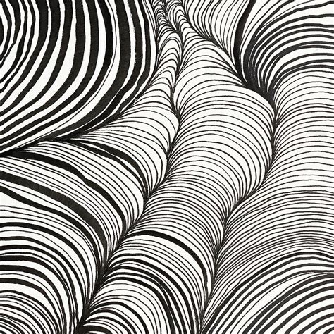 Rhythm Waves Drawing by Ivan Florentino Ramirez