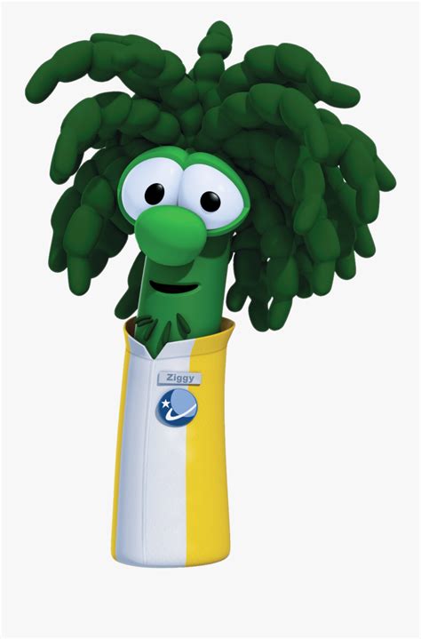 Veggietales Ziggy From Starfleet - Pirate Veggie Tales Broccoli , Free ...