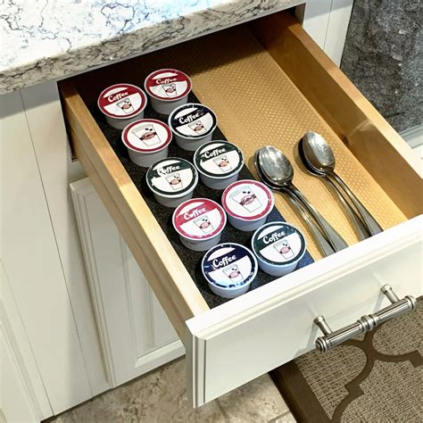 Polar Whale Coffee Pod Storage Organizer Tray Drawer Insert for Kitchen ...