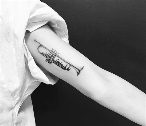 Trumpet tattoo by Resul Odabas Tattoo | Photo 29758