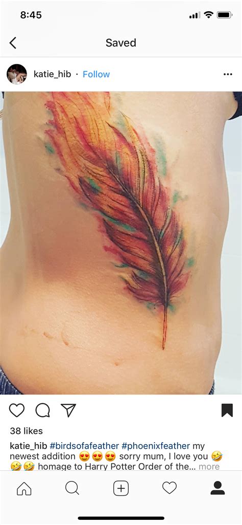 Pin on tattoo ideas | Phoenix feather, Tattoos, Bird feathers