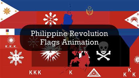 Philippine Revolution Flags Animation - YouTube