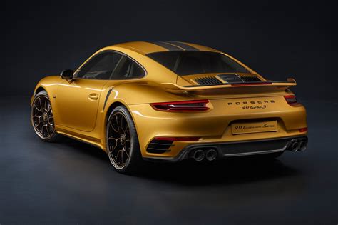 Porsche 911 Turbo S Exclusive Series: the most powerful 911 Turbo of ...