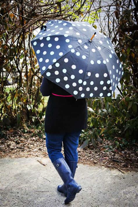 Polka Dot Umbrella | HelloGlow.co