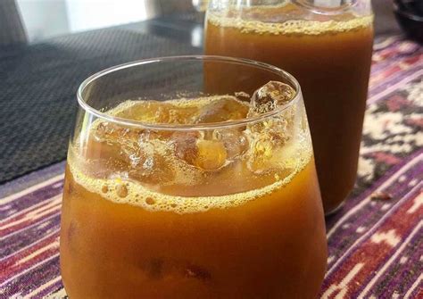 Jamu Kunyit Asam - Traditional Turmeric Tonic Recipe by dapurmpoknobi ...