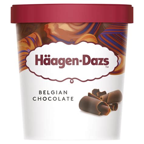 Häagen-Dazs Belgian Chocolate Ice Cream 460ml | BB Foodservice