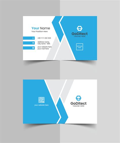 Business Card Printing Press Visiting Card Design 10854279 Vector Art ...