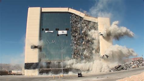 El Paso City Hall Implosion - Controlled Demolition, Inc. - YouTube