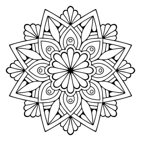 Mandalas para colorear y relajarse Mandala Art Lesson, Mandala Painting ...