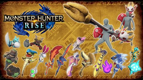 ”Stuffed Monster” Hunter layered weapon pack for Nintendo Switch ...