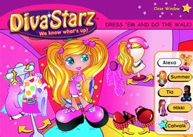 Webisodes & Minigames - Diva Starz