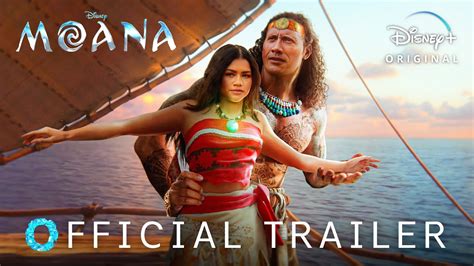 Moana Live Action – Trailer (2024) Zendaya & Dwayne Johnson | Disney+ ...