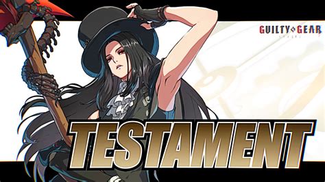 Guilty Gear Strive - Testament Character Gameplay Reveal Trailer - GameSpot